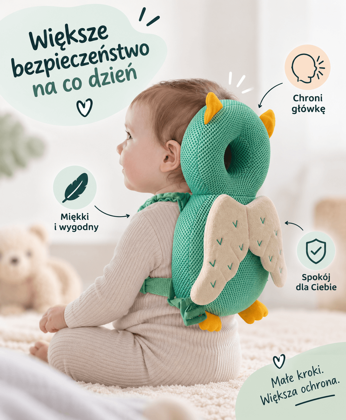 Odkryj plecak ochronny-boboshel - Krok 2